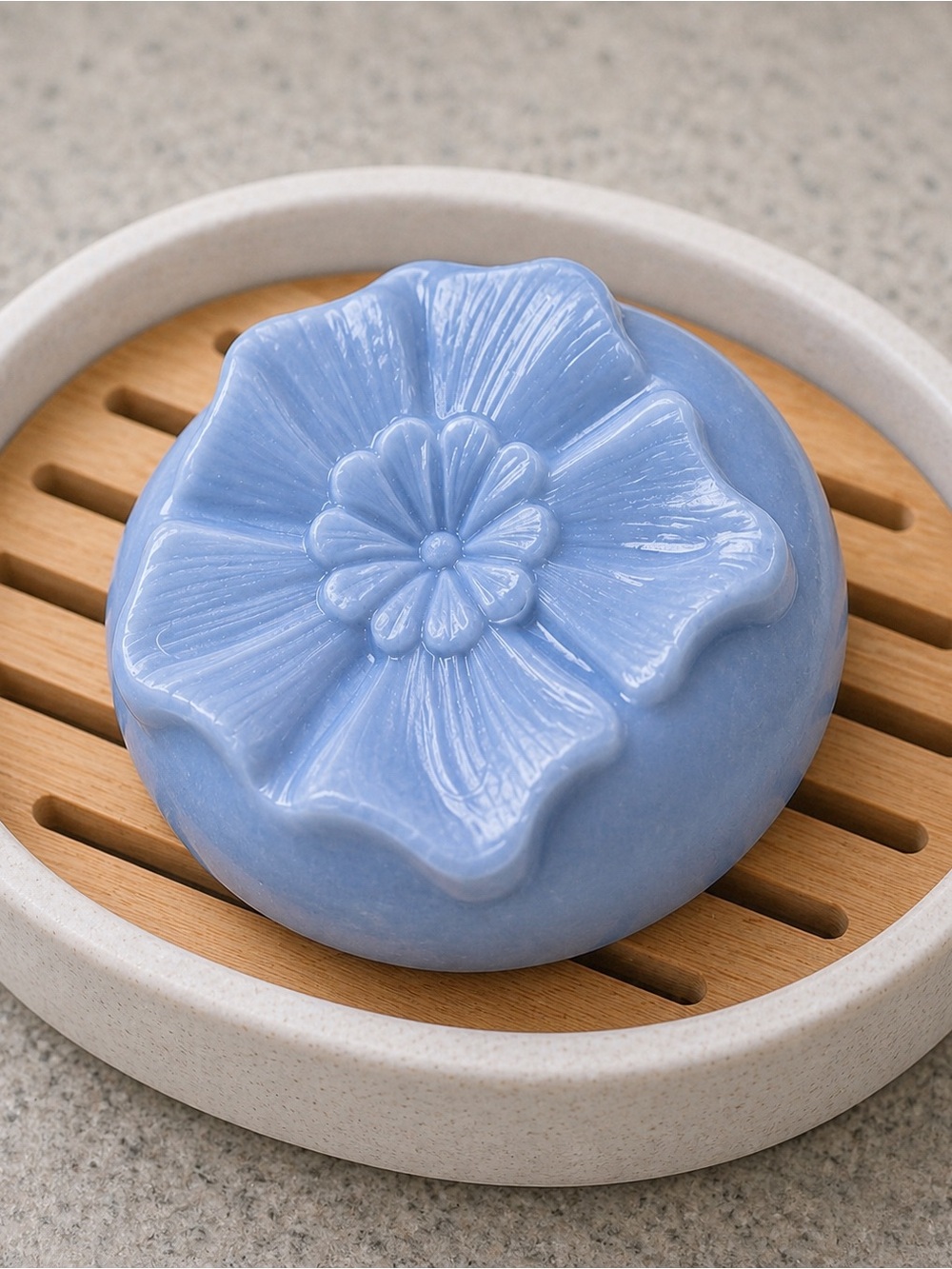 Vanilla sugar scrub soap 3x3 goat milk & coconut 8oz